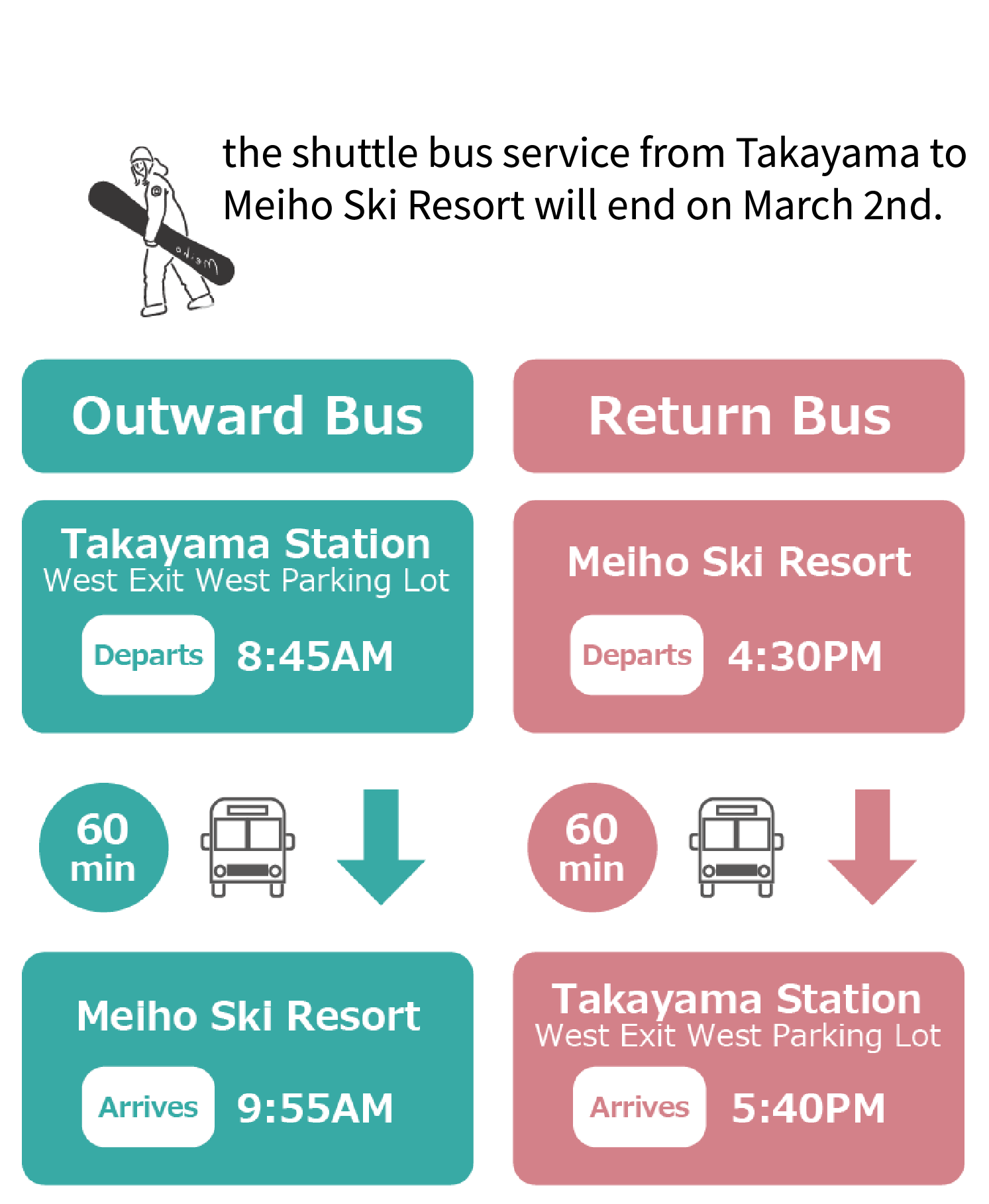 Gujo Hachiman departure and arrival reservation system timetable